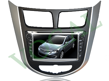 مانیتور فابریک Hyundai Accent & Verna