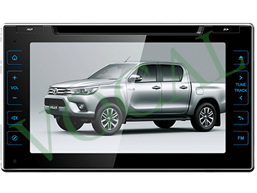 مانیتور فابریک Toyota Hilux Full Touch