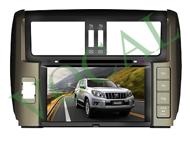 مانیتور فابریک Toyota Prado 2014