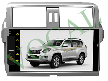 مانیتور فابریک Toyota Prado 2017 Full Touch