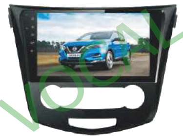 مانیتور فابریک Nissan Qashqai winca s300